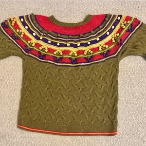 Colorful Women's Crew Neck Sweater